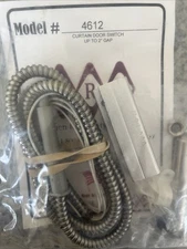 GRI 4612 Mini Curtain Overhead Door Magnetic Contact / Switch NEW!