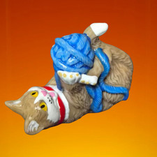 &Uuml;-Eier Einzelfigur ohne BPZ - Reihe "Verspielte Hauskatzen" - 2001 - Lilly