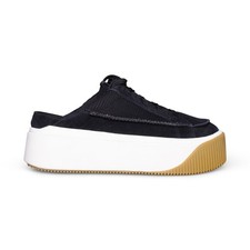 UGG EZ-DUZZIT BLACK MULE SUEDE COMFORT PLATFORM SHOES WOMEN'S SIZE US 8.5 NEW