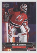 2013-14 Upper Deck Martin Brodeur #34 HOF o6n