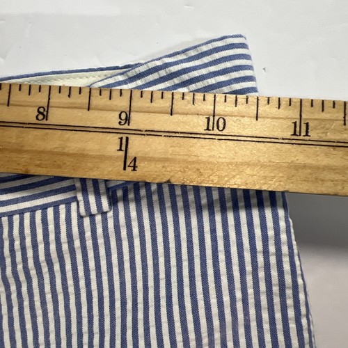 Polo Ralph Lauren Boys Seersucker Size 5 Suit Blazer Pants White Blue Stripe Set - Picture 12 of 14