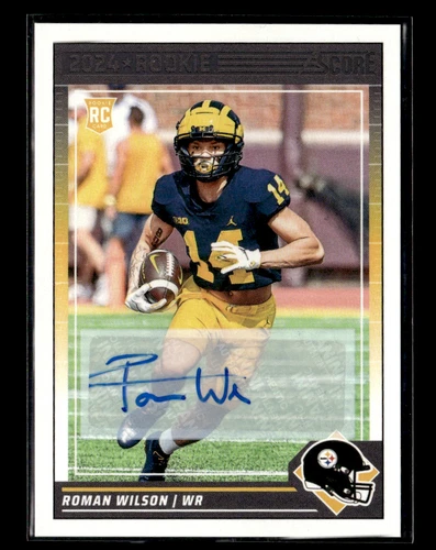 2024 Panini Score Football Roman Wilson #360