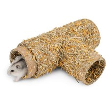 Niteangel Creative  Composable Hamster Tunnel: - DIY  Build T-Shape, Khaki