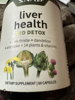 Liver Health Support Cleanse Detox & Repair Milk Thistle Digestive Function 60ct