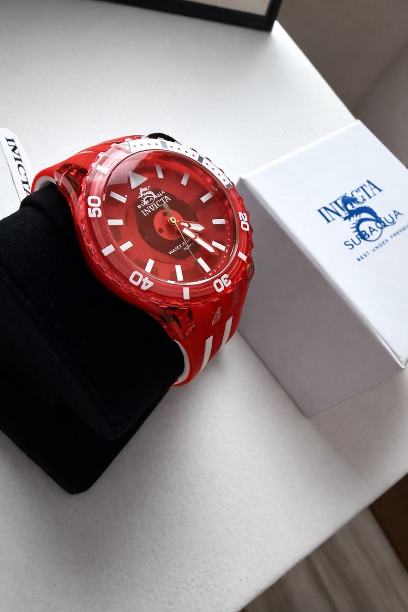 Invicta Subaqua Men's Watch - 44mm, Red (69450) | eBay