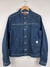 Vintage Diesel Juzicon Denim Jacket Blue Mens Size L