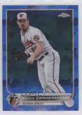 2022 Topps Chrome Sapphire Edition Bruce Zimmermann #157 0c2