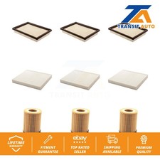 Air Cabin Engine Cartridge Oil Filters (9 Total) Kit For INFINITI Q60 2 Required