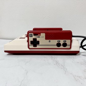 Nintendo Famicom Console w/ Box HORI Controller Tested Working Cleaned Japan Set