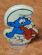 Italy Vintage Toy Plastic Standing Figure Smurf