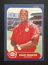 1986 Fleer #184 Dave Parker