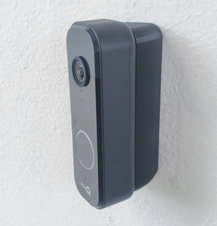 CHAMBERLAIN myQ Video Doorbell 2K Angle Wedge Bracket Mount 15 to 90 Degree - Image 2 of 4
