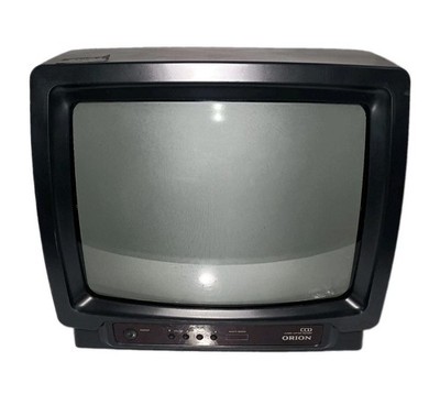 Orion TV1325A 13  Vintage CRT Color TV Retro Gaming- No Remote