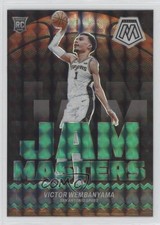 2023-24 Panini Mosaic Jam Masters Green Mosaic Prizm Victor Wembanyama #3 2v5