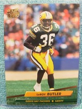 1992 FLEER ULTRA LEROY BUTLER #128 GREEN BAY PACKERS 