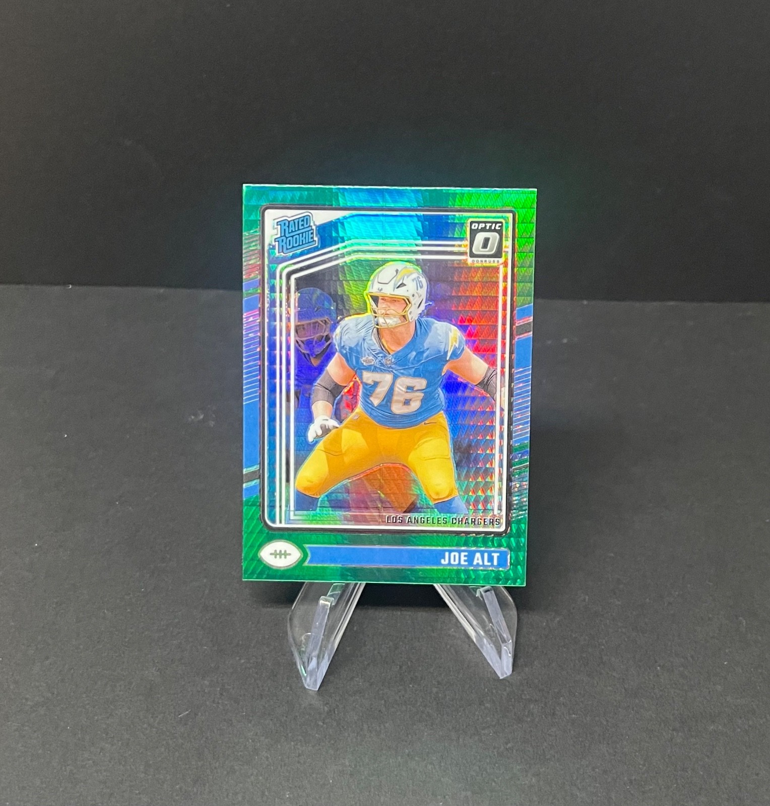 Joe Alt Green Hyper Prizm Rookie 2024 Panini Donruss Optic Rated Rookie #254 🔥