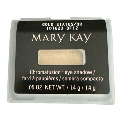 New In Package Mary Kay Chromafusion Eye Shadow Gold Status Full Size Fast Ship