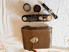 Leica Camera I Model A S : 85XX w/ Elmar 5cm/3.5 Finder Hood Case
