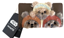 Loungefly Star Wars Ewok Faux Fur Wallet Disn...