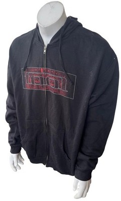 Tultex Men's Tool 10000 Days Graphic Black Zip-Up Hoodie Size XL