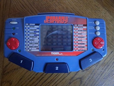 Jeopardy Tiger Electronics Inc. Hand Held Game