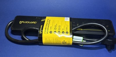 PLUGLOAD 7 OUTLET ADVANCED POWERSTRIP HEAVY DUTY 1080 JOULES SURGE PROTECTOR