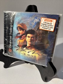 SHENMUE CD SEGA DREAMCAST TRADING CARDS LIMITED TO 500 RUN GAMES PACK TS INSERT!