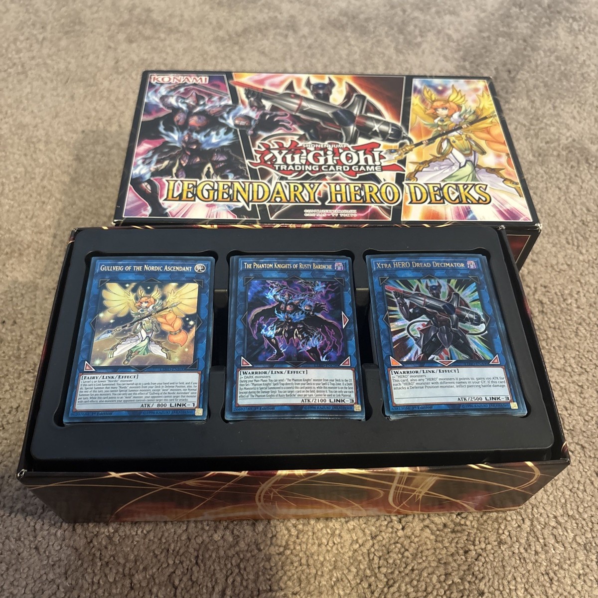 legendary hero deck yugioh Yu-Gi-Oh Legendary Hero Decks