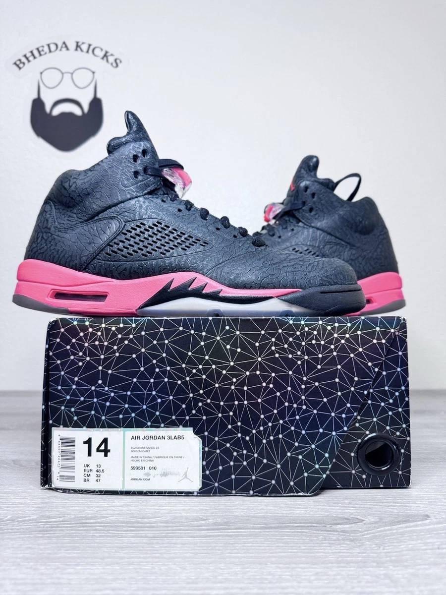 靴 AV5020 NIKE AIR JORDAN 3LAB5 599581-010 Jordan 5 Retro 3Lab5 Infrared for Sale | Authenticity Guaranteed