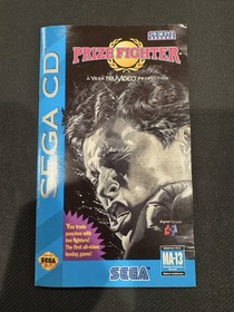 Prize Fighter Sega CD CIB Tested & Working, Repaired Case