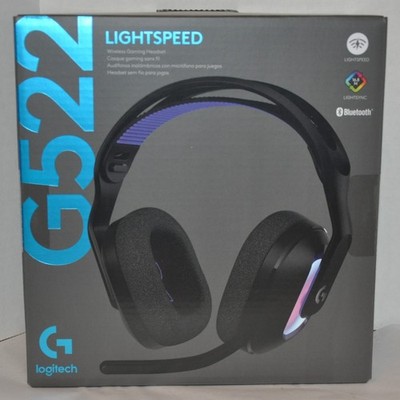Brand New Logitech G522 LIGHTSPEED Wireless Gaming Headset Bluetooth Black 70 Hr