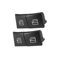 4pcs Driver Window Switch Button Covers Power Window Master Switch Repair