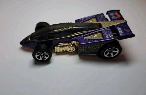 Vintage 1997 Hot Wheels Techno Bits Series Shadow Jet Collector #691 Nice Car!