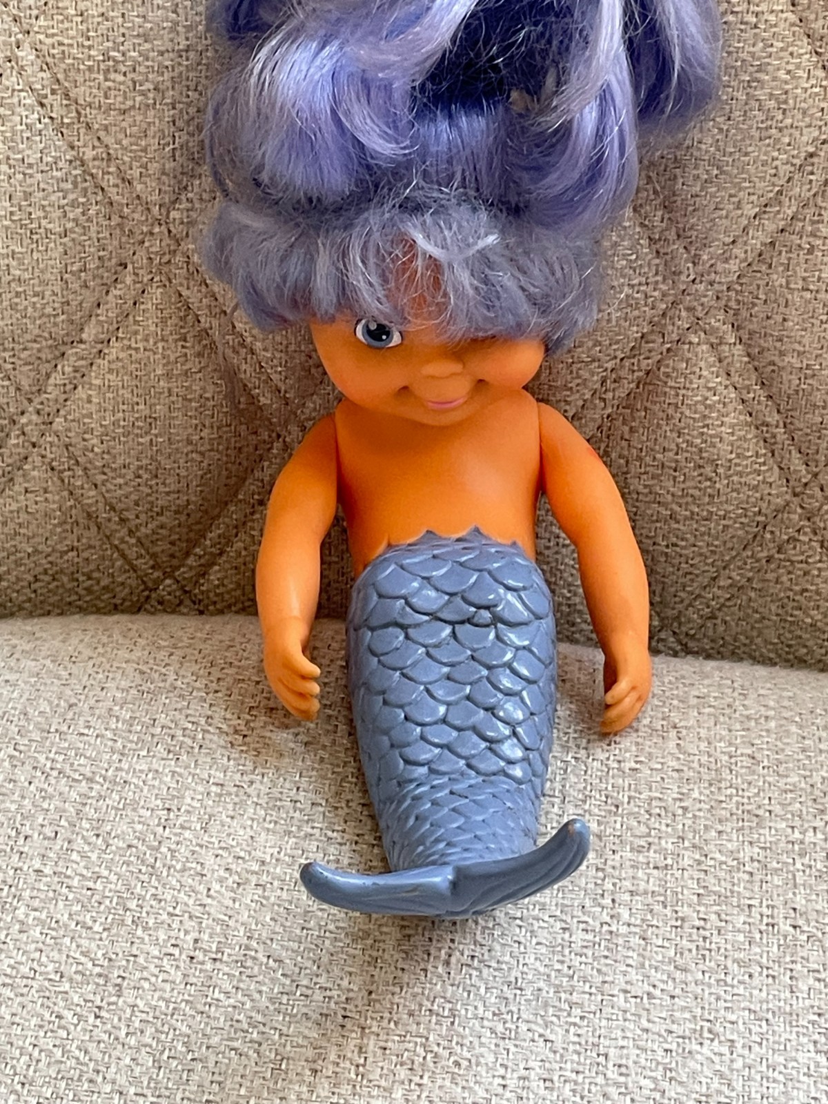 VINTAGE 1990'S TOYS N THINGS TNT PURPLE MERMAID BATHTUB BATH