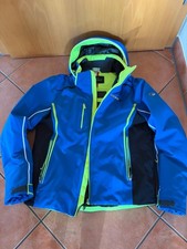 Herren Ski-Jacke, West Scout, Gr. 50, blau/schwarz/gelb neu