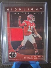 2025 Panini Icon Collection Patrick Mahomes II #HM-2 Highlight Materials Patch