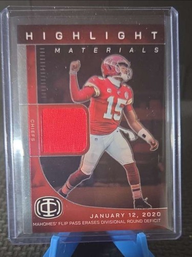 2025 Panini Icon Collection Patrick Mahomes II #HM-2 Highlight Materials Patch