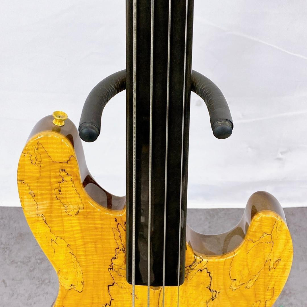 Schecter PW-EX-B-BL Fretless Bass Guitar - Used, Minor scratches  