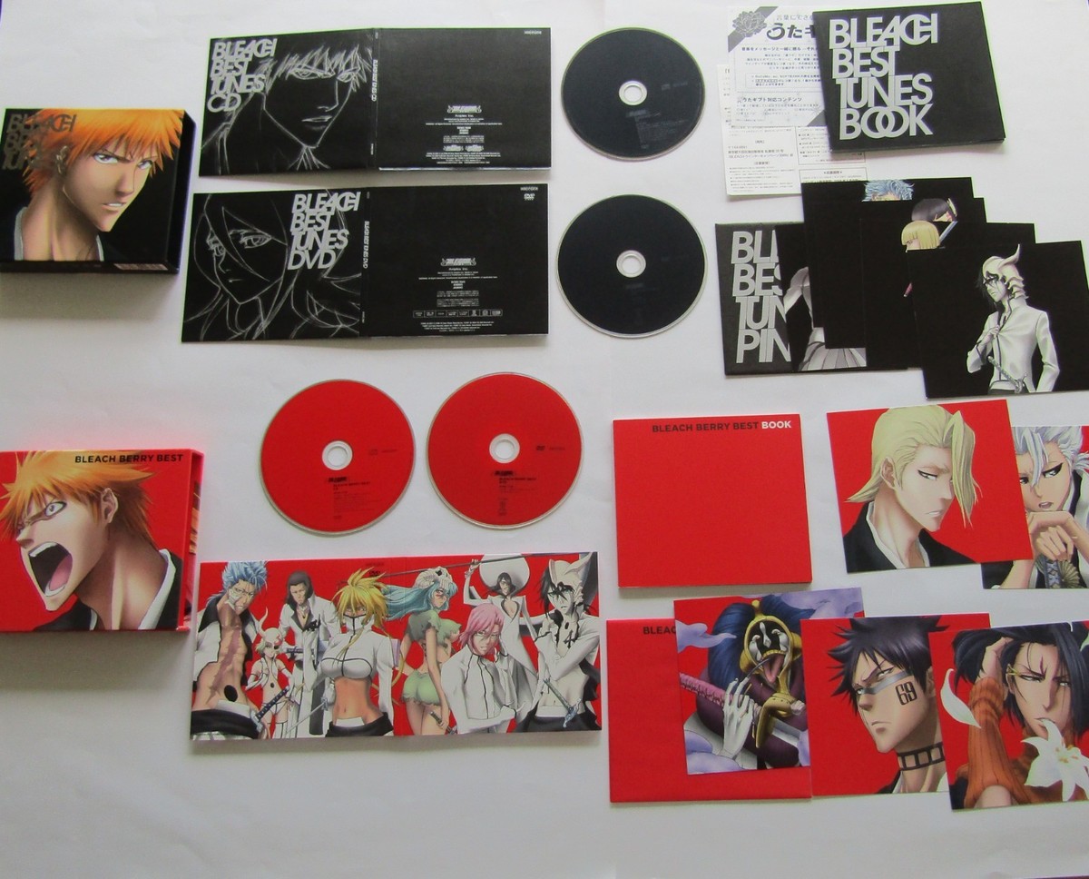 BLEACH CD THE BEST, BEST TUNES, TRAX, BERRY, Beat Collection set