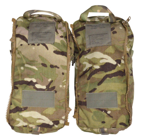 British Army VIRTUS MTP Bergen Side Pouches 7.5L Pair