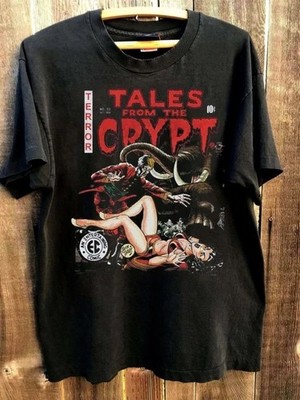 Tales From The Crypt Elephant Circus Black Short Sleeve Unisex T shirt