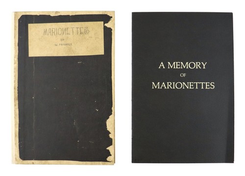 William Faulkner / Marionettes / Limited Facsimile Edition / Yoknapatawpha 1975 - Picture 2 of 2