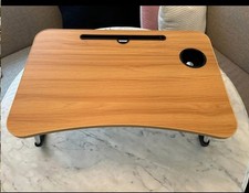 USPHAROS Laptop Bed Desk Table Tray Stand with Cup Holder And Pull Out Drawer