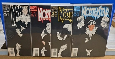 #ad NORTHSTAR #1 4 MARVEL COMPLETE VF NM $5.99