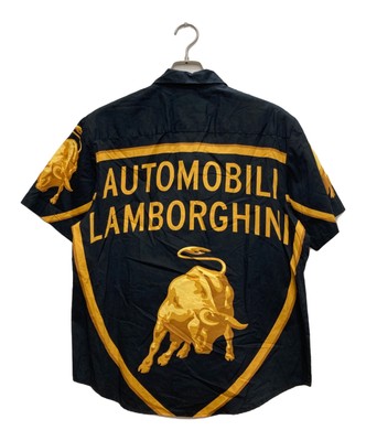 SUPREME Automobili Lamborghini S/S Shirt Size: S Black Men | eBay
