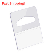 400 Pcs Hang Tags Hole Hang Tabs Self Adhesive Heavy Duty Display Tabs