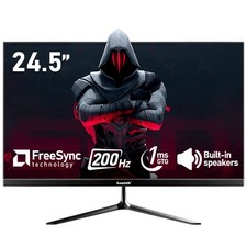 24.5 Inch PC Gaming Monitor 200Hz FHD 1080p 1ms 99 sRGB Gawfolk screen Built-in