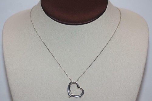 Elsa Peretti Open Heart Pendant Charm 