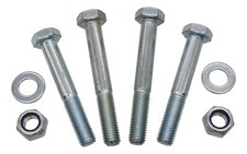 Kit de Fixation Attelage à Boule Embrayage Remorque Visser Écrous M12 Universel