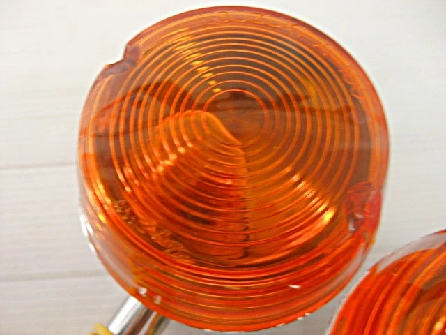 Fit SUZUKI TS90 TS75 TS50 TC300 TC90 TC200 旋转信号 WINKER 指示器套装 #BI# — 第 3/4 张图片